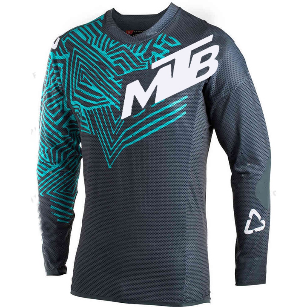 Riding Gear - Outdoor Cycling Long-Sleeve Top MTB Print