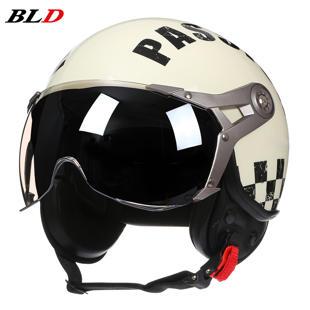 Retro 3/4 Open Face Helmet Vin - đánh giá và giá Vintage Open Face Retro Helmet
