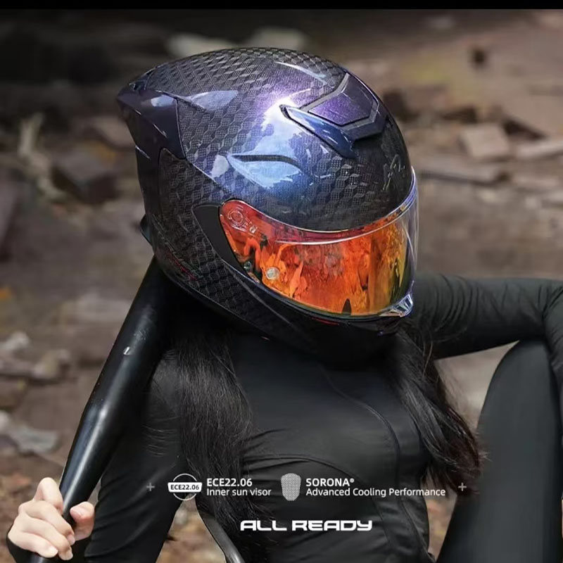 AR 12K Carbon Fiber Motorcycle - đánh giá và giá Carbon Fiber Lightweight Motorcycle Helmet