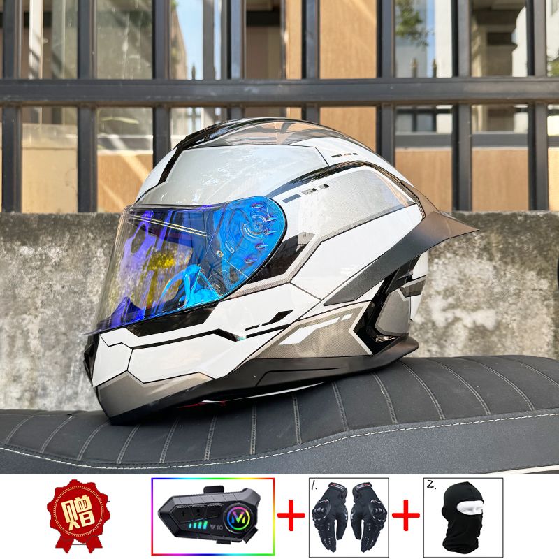 ORZ Motorcycle Bluetooth Helme - đánh giá và giá Full Face Motorcycle Helmet With Bluetooth