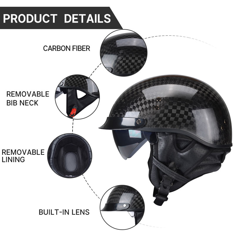 Light Weight 12K Gloss Black C - đánh giá và giá Carbon Fiber Lightweight Motorcycle Helmet