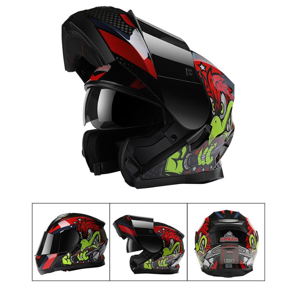 Full Face ADV Motorcycle Dual  - đánh giá và giá Dual Visor Motorcycle Racing Helmet