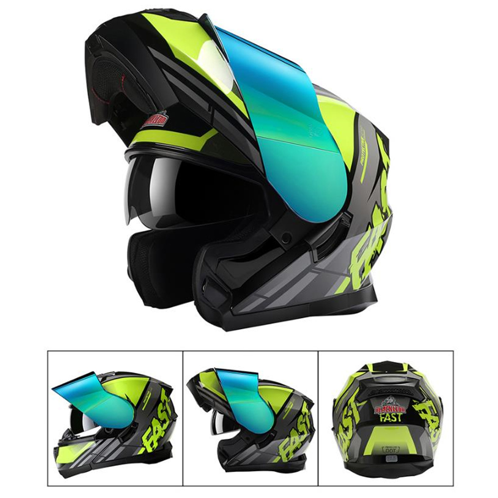 Full Face ADV Motorcycle Dual  - đánh giá và giá Dual Visor Motorcycle Racing Helmet