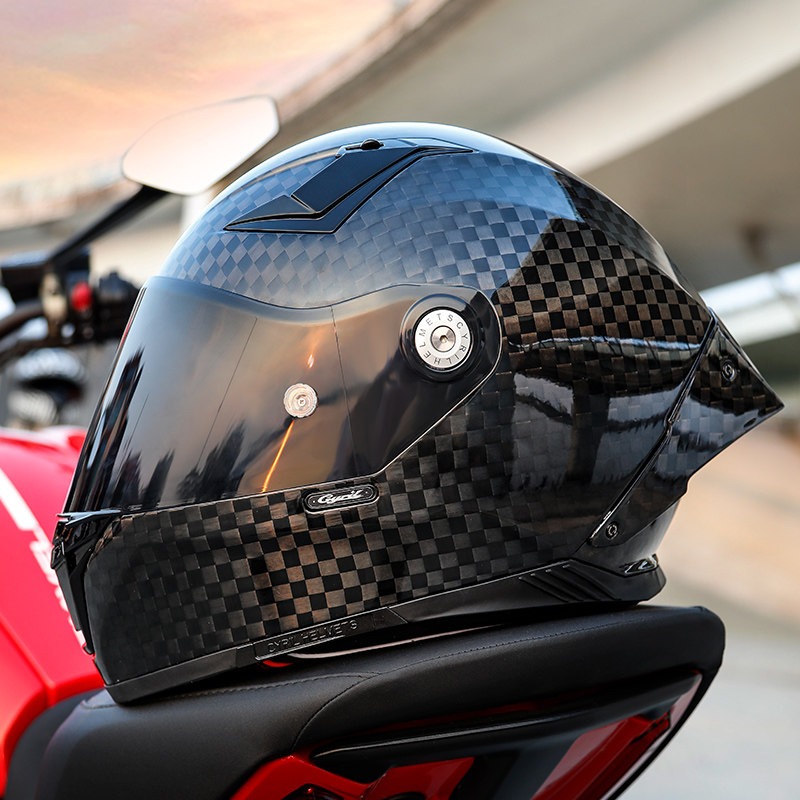 CYRIL Carbon Fiber Full Face M - đánh giá và giá Carbon Fiber Lightweight Motorcycle Helmet
