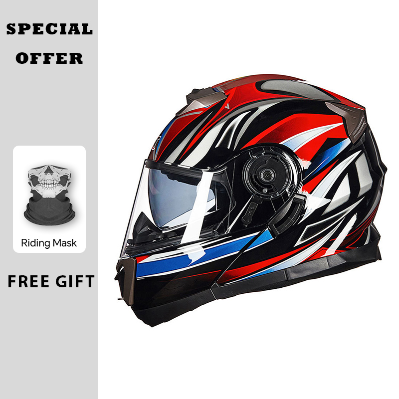 Motorcycle Helmets Modular Fli - đánh giá và giá Modular Flip Up Motorcycle Helmet Dot Approved