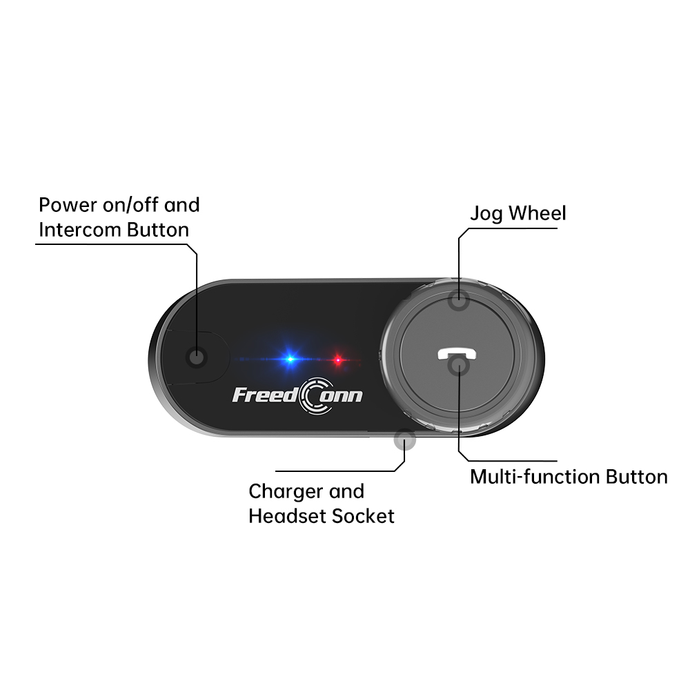 FreedConn T-COM V6 Motorcycle  - đánh giá và giá Motorcycle Helmets
