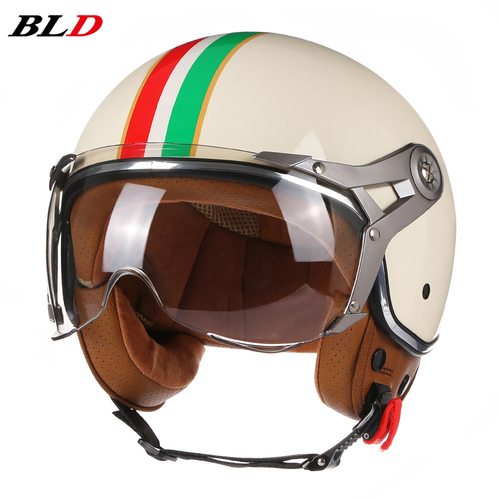 Vintage TT&COCASCOS Motorcycle - đánh giá và giá Vintage Open Face Retro Helmet