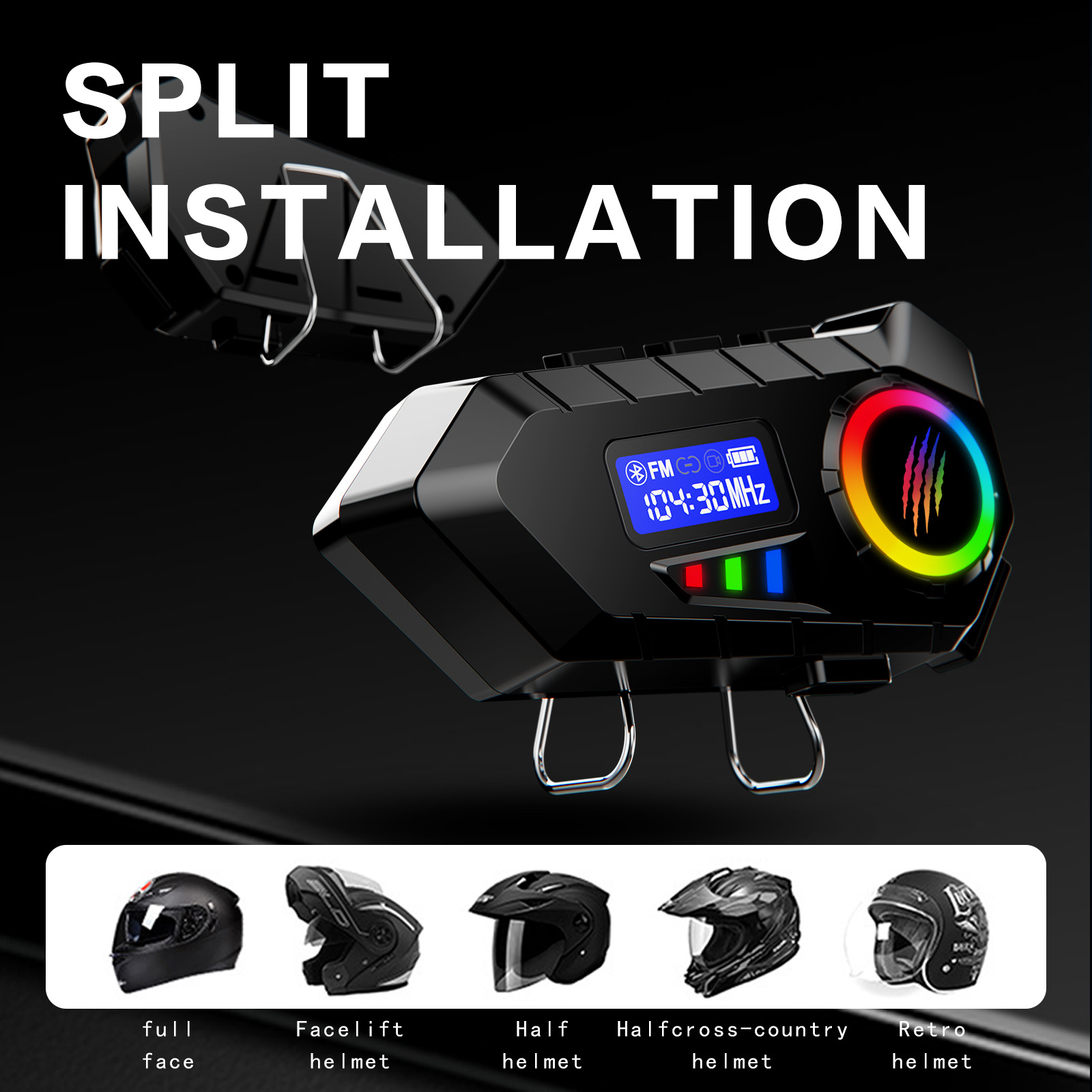 Y30 Motorcycle Helmet Headset  - đánh giá và giá Full Face Motorcycle Helmet With Bluetooth