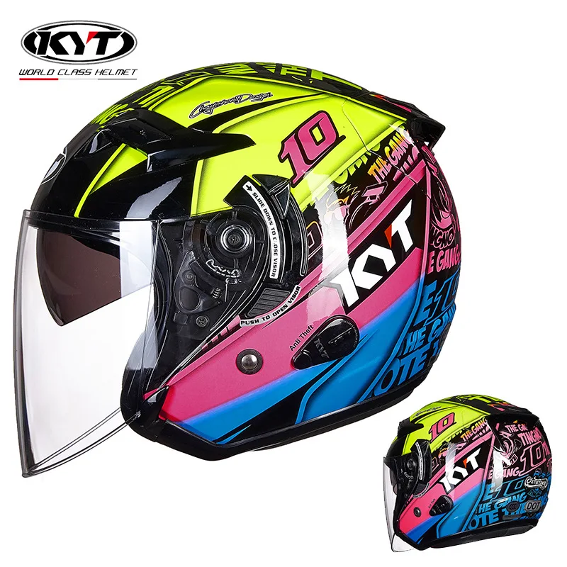KYT Motorcycle Helmet Jet Vint - đánh giá và giá Vintage Open Face Retro Helmet