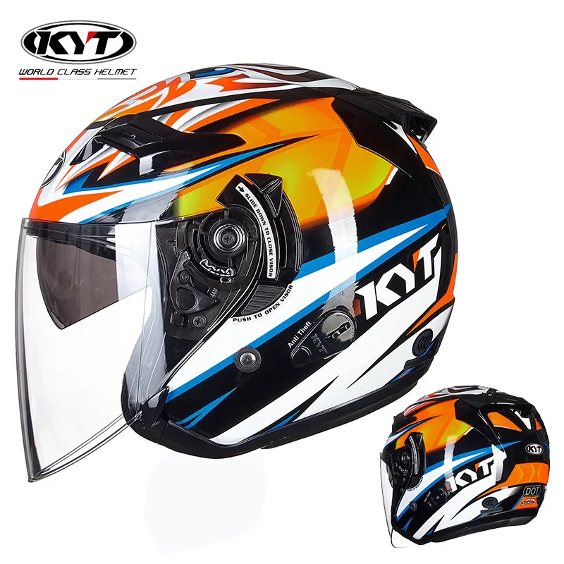 KYT Motorcycle Helmet Jet Vint - đánh giá và giá Vintage Open Face Retro Helmet
