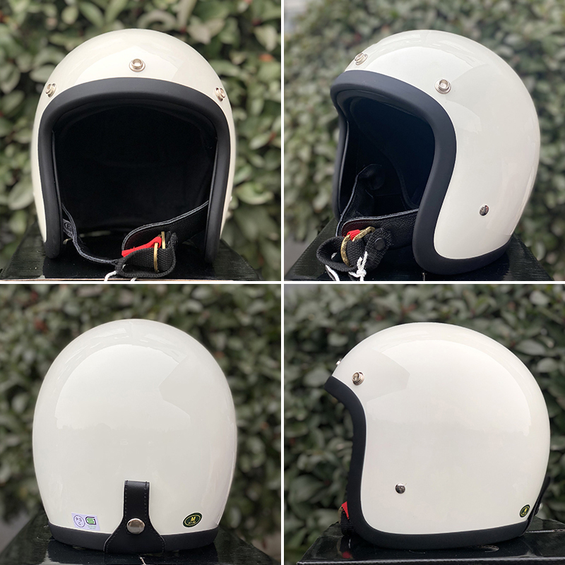 TT&COCASCOS Motorcycle Helmet  - đánh giá và giá Vintage Open Face Retro Helmet