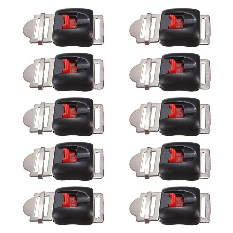 Powerful 10Pcs Universal Motor - đánh giá và giá Quick Release Buckle Motorcycle Helmet