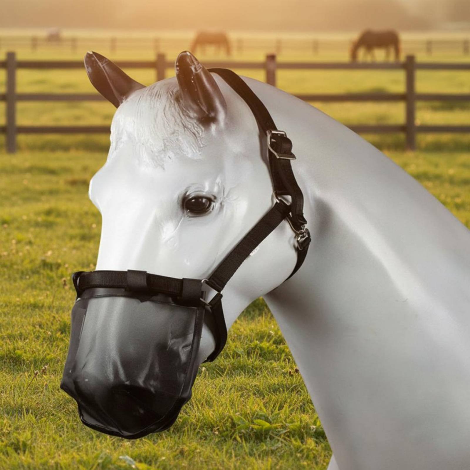 Horse Nose Guard Sturdy Horse  - đánh giá và giá Riding Gear