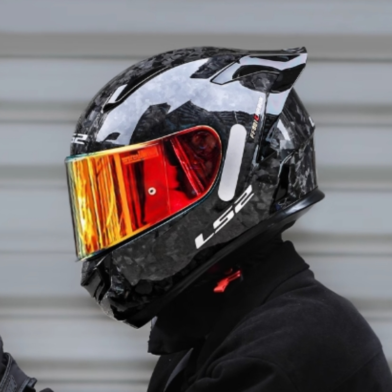 LS2  Carbon Fiber Full‑Face Mo - đánh giá và giá Carbon Fiber Lightweight Motorcycle Helmet