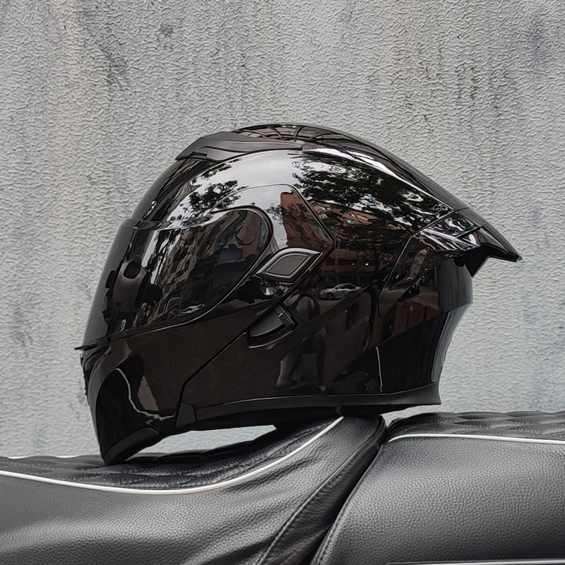 ORZ Motorcycle helmets Double  - đánh giá và giá Modular Flip Up Motorcycle Helmet Dot Approved
