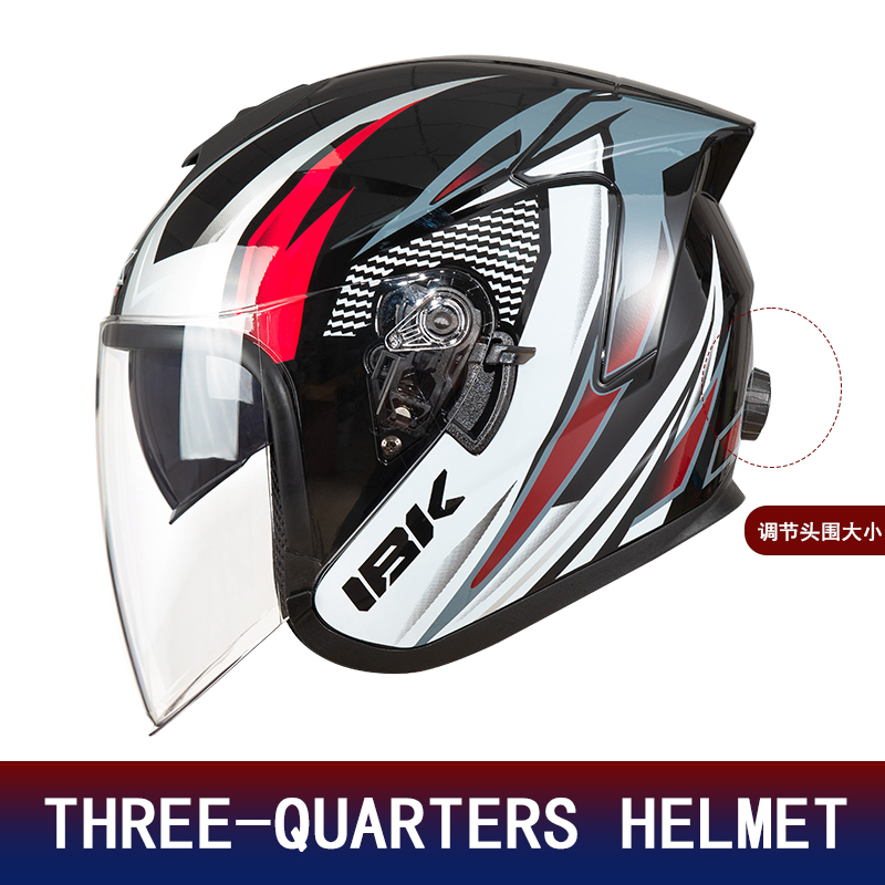 Dual Lens 3/4 Half Face Motorc - đánh giá và giá Motorcycle Helmet Inner Sun Visor Lens