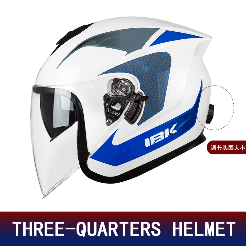 Dual Lens 3/4 Half Face Motorc - đánh giá và giá Motorcycle Helmet Inner Sun Visor Lens