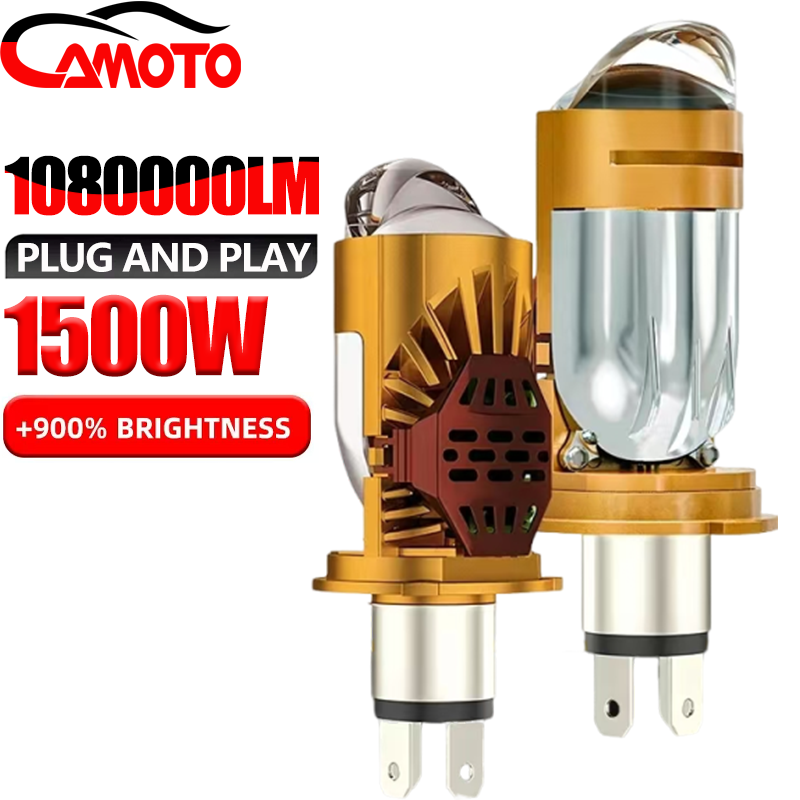 CAMOTO Bi LED Lens Projector H - đánh giá và giá Universal Motorcycle Led Headlight Projector