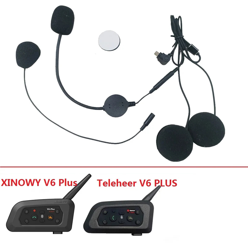Loại C V6 Tai Nghe Loa 2 Trong - đánh giá và giá Universal Motorcycle Helmet Intercom Headset