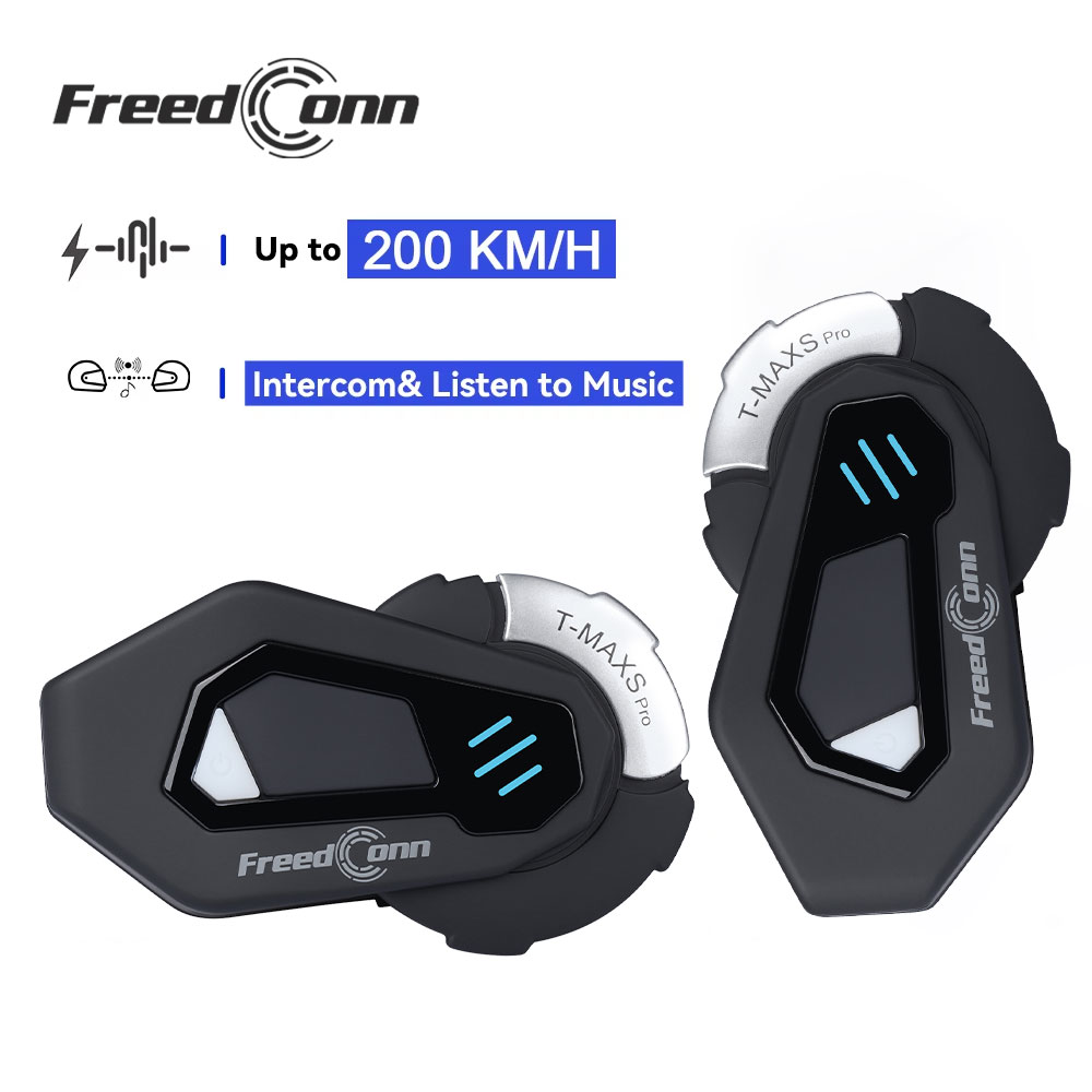 FreedConn T MAX S PRO Motorcyc - đánh giá và giá Universal Motorcycle Helmet Intercom Headset