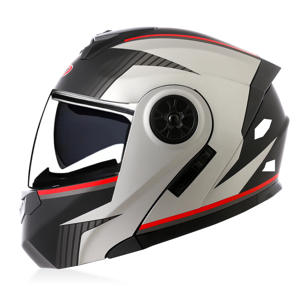 High Quality Modular Flip Up H - đánh giá và giá Modular Flip Up Motorcycle Helmet Dot Approved