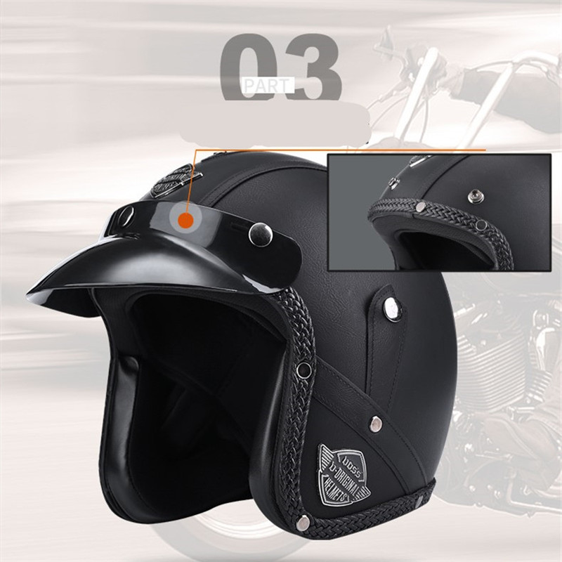 New Arrival Helmets Open Face  - đánh giá và giá Vintage Open Face Retro Helmet