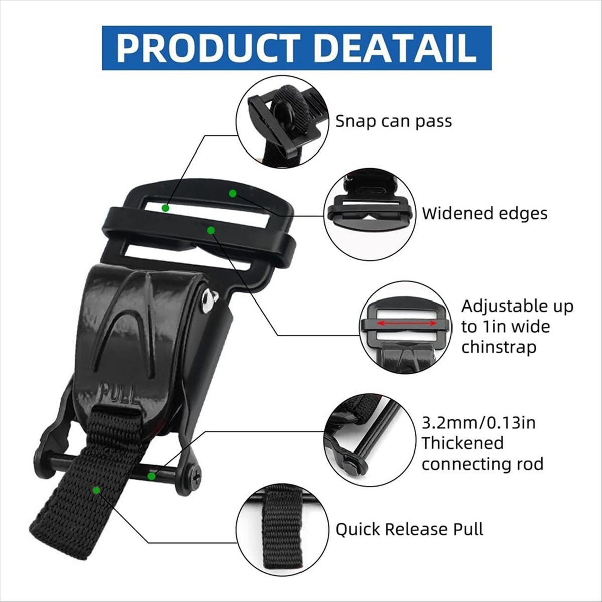 Compatible Helmet Quick Releas - đánh giá và giá Quick Release Buckle Motorcycle Helmet
