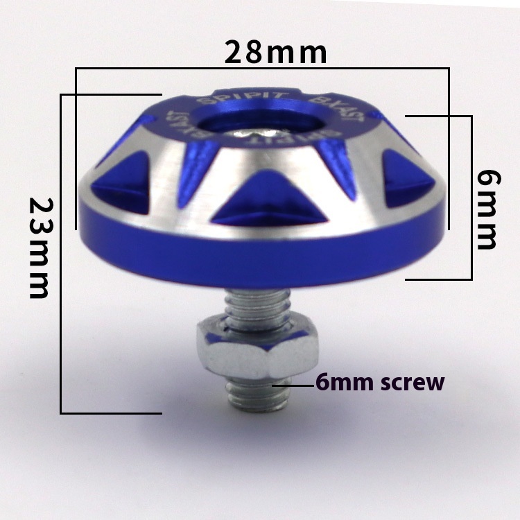 Universal CNC 6MM Decorative A - đánh giá và giá Scooter Parts