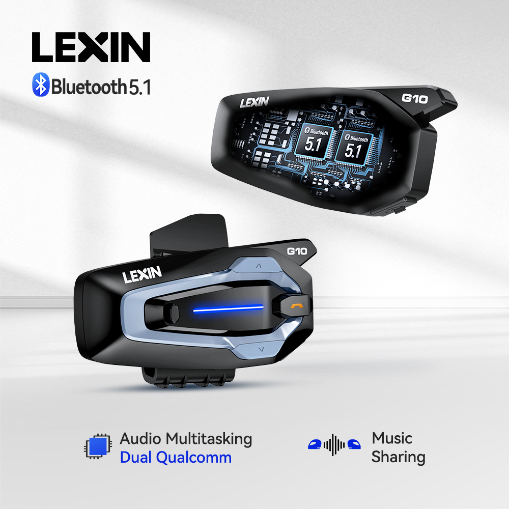 NEW-LEXIN G10 Motorcycle Helme - đánh giá và giá Universal Motorcycle Helmet Intercom Headset