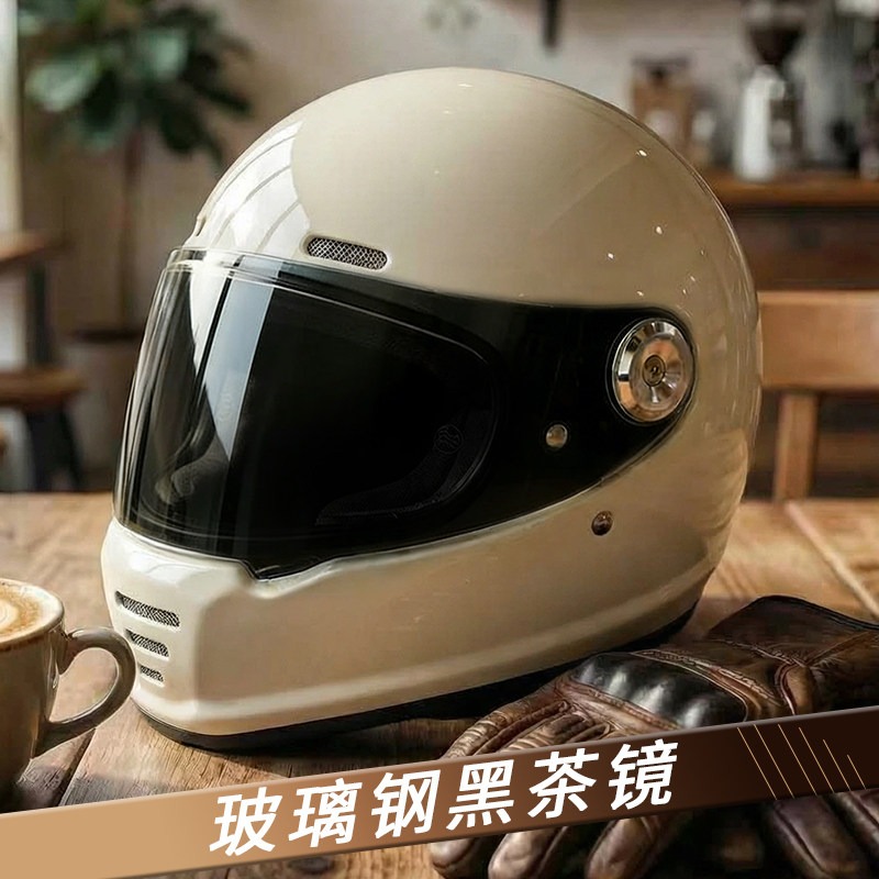 Carbon Fiber Retro Helmet Moto - đánh giá và giá Carbon Fiber Lightweight Motorcycle Helmet