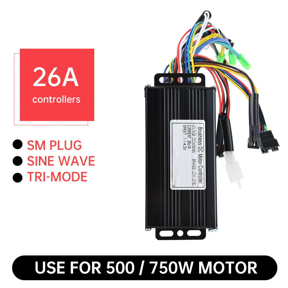 26A 500/750W DC 24V/36/48V E-b - đánh giá và giá Scooter Parts