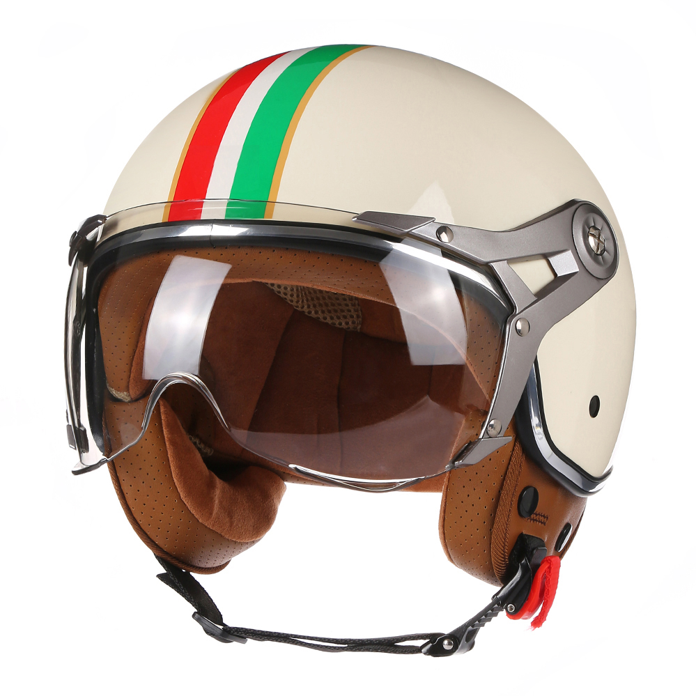 DOT Open Face 3/4 Motorcycle R - đánh giá và giá Vintage Open Face Retro Helmet