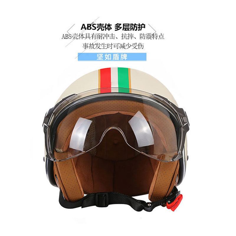 DOT Open Face 3/4 Motorcycle R - đánh giá và giá Vintage Open Face Retro Helmet
