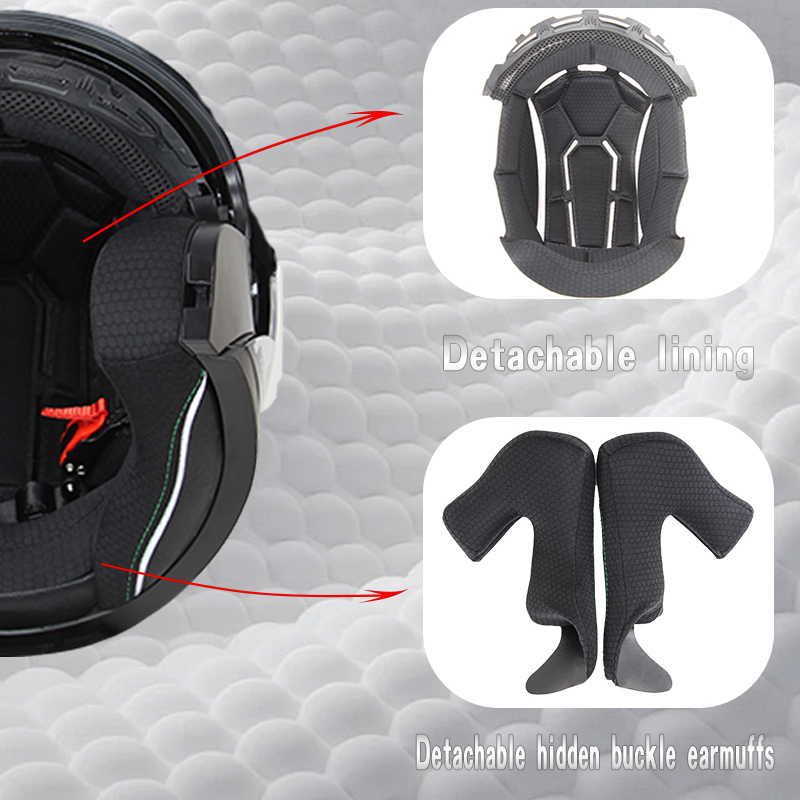 715-Motorcycle Dual Visor Flip - đánh giá và giá Dual Visor Motorcycle Racing Helmet