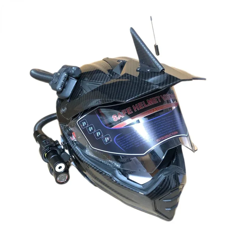 Retro Helmet Motorcycle Off-ro - đánh giá và giá Full Face Motorcycle Helmet With Bluetooth
