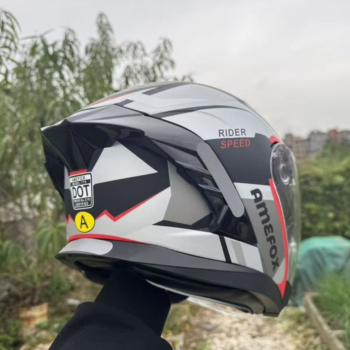 Double Visor Open Face Helmet  - đánh giá và giá Motorcycle Helmet Inner Sun Visor Lens